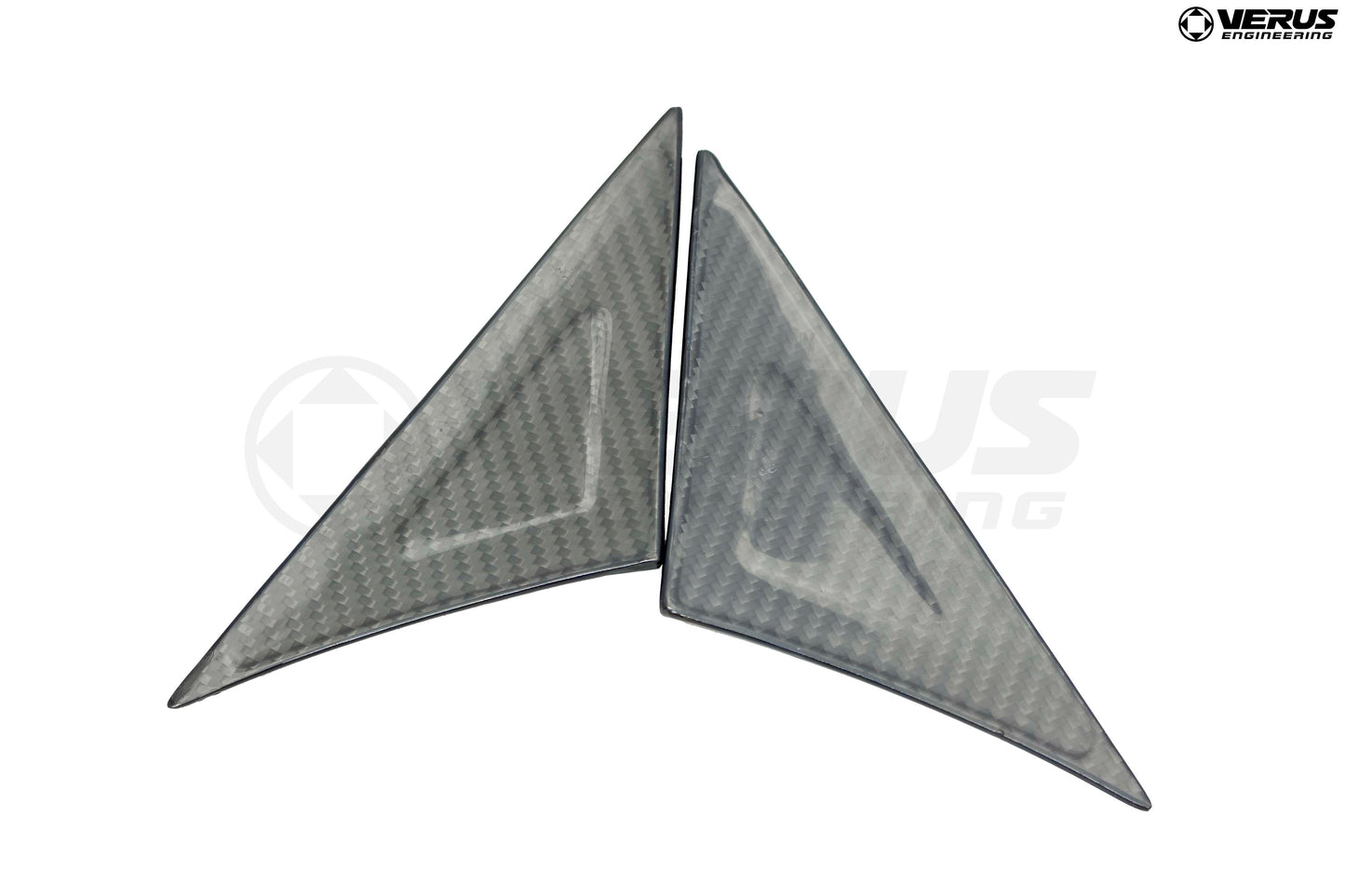 Anti-Buffeting Wind Deflectors - Mk5 Toyota Supra