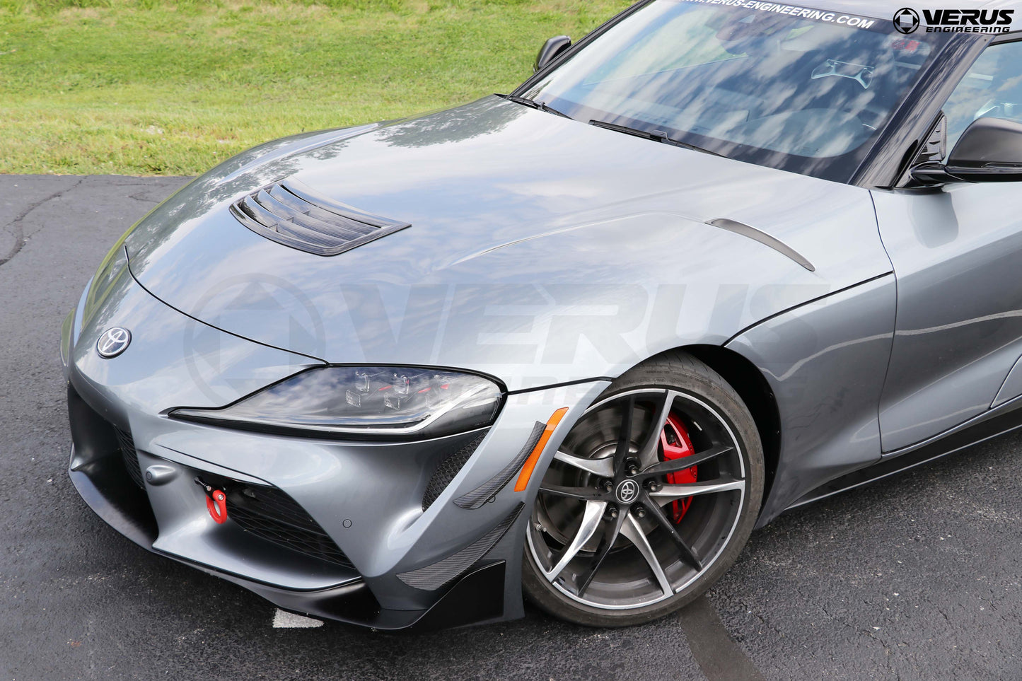 Carbon Hood Louver Kit - Mk5 Toyota Supra