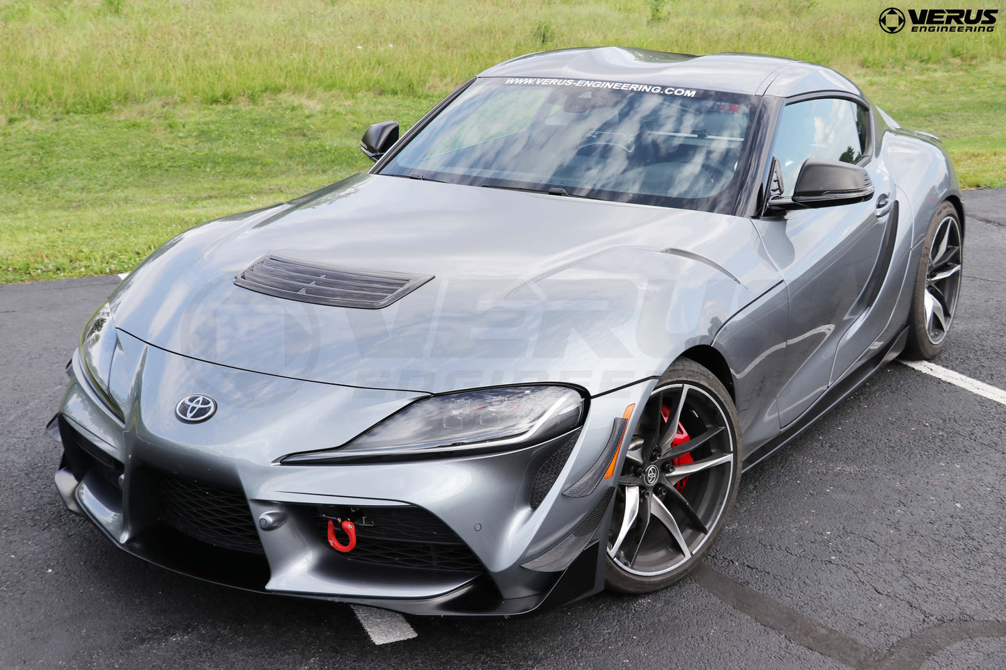 Carbon Hood Louver Kit - Mk5 Toyota Supra