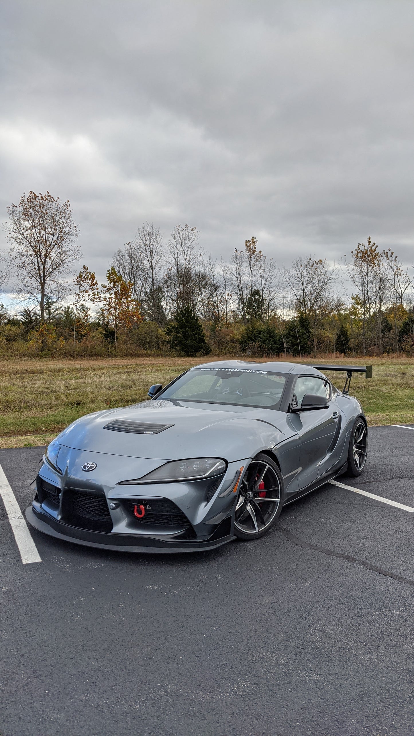 Carbon Hood Louver Kit - Mk5 Toyota Supra