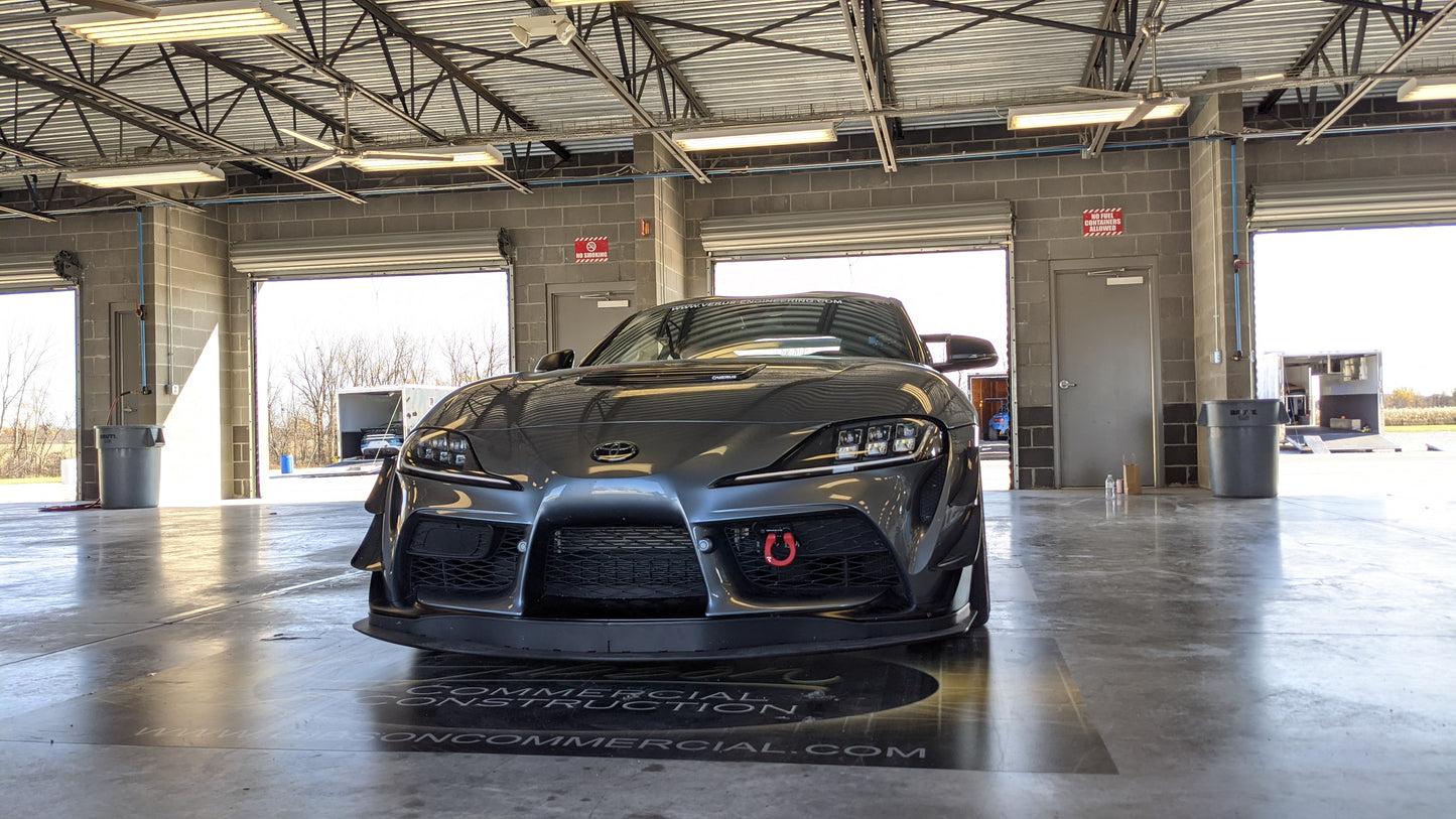 Carbon Hood Louver Kit - Mk5 Toyota Supra