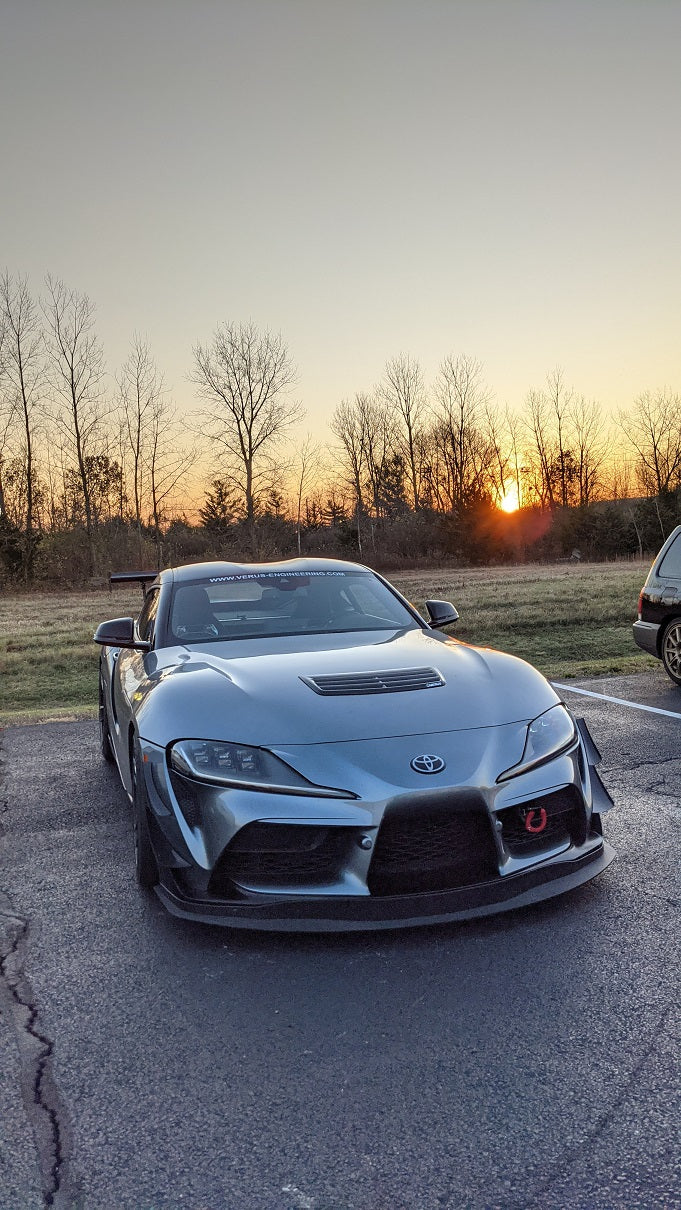 Carbon Hood Louver Kit - Mk5 Toyota Supra