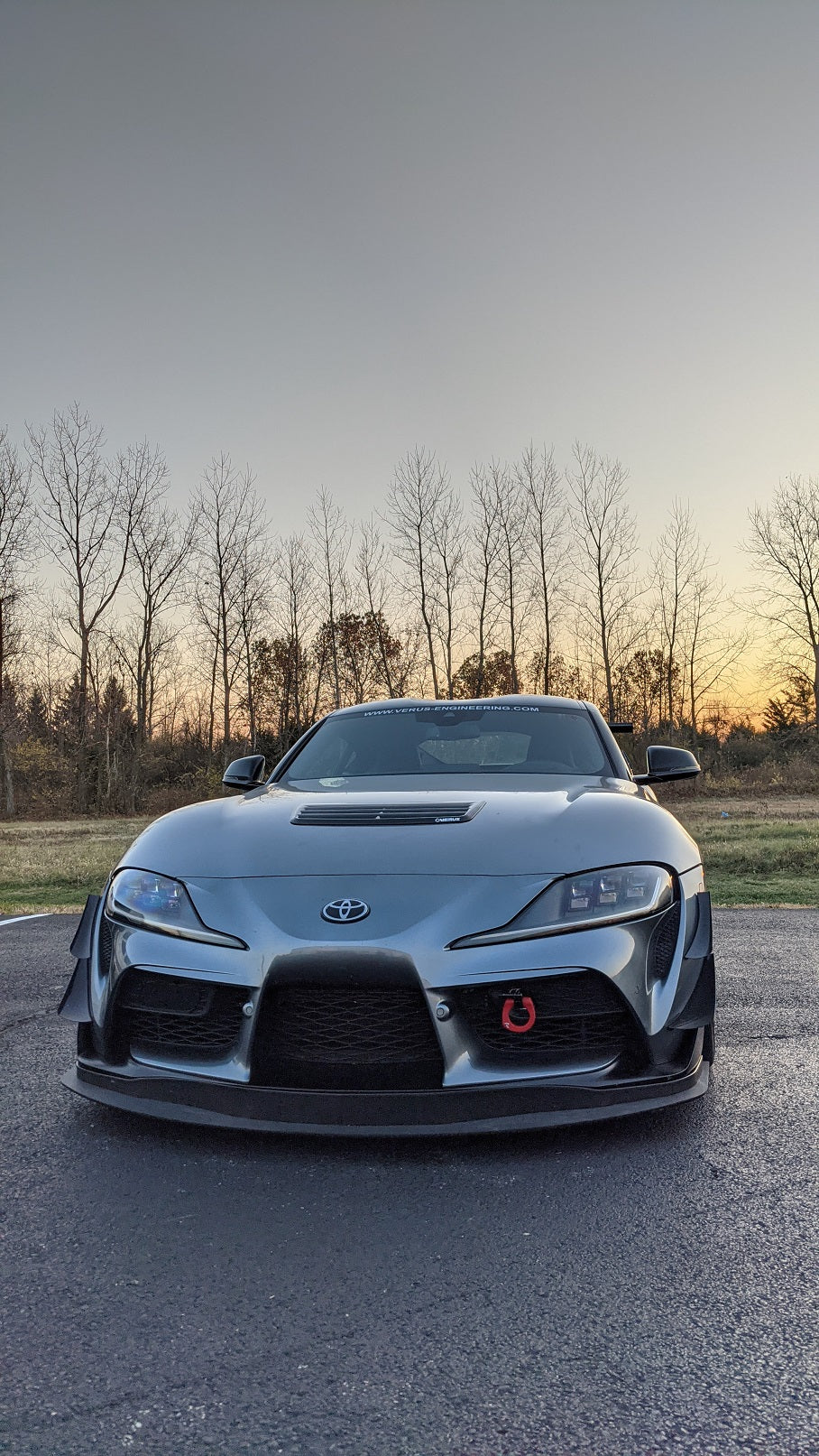 Carbon Hood Louver Kit - Mk5 Toyota Supra