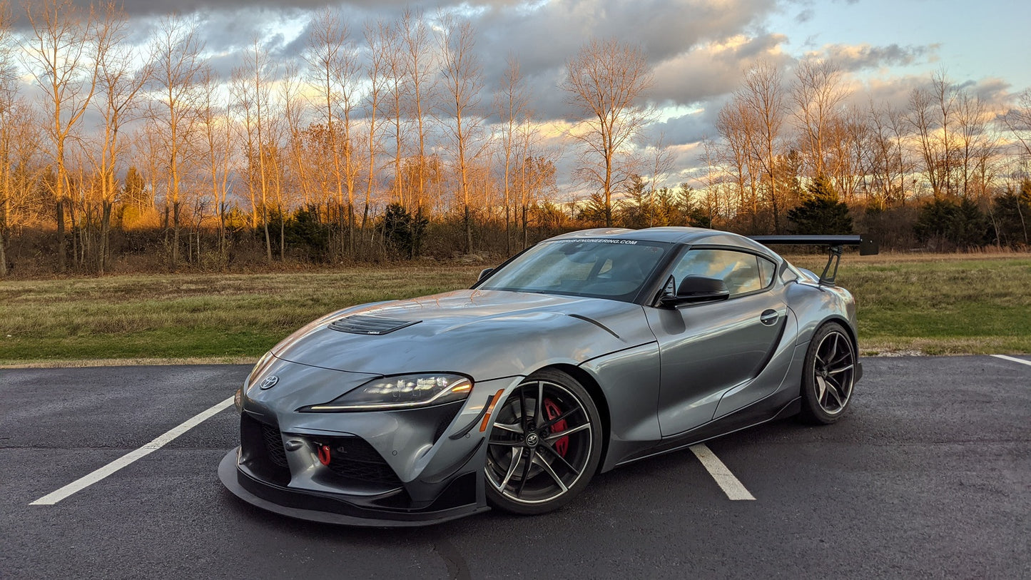 Carbon Hood Louver Kit - Mk5 Toyota Supra