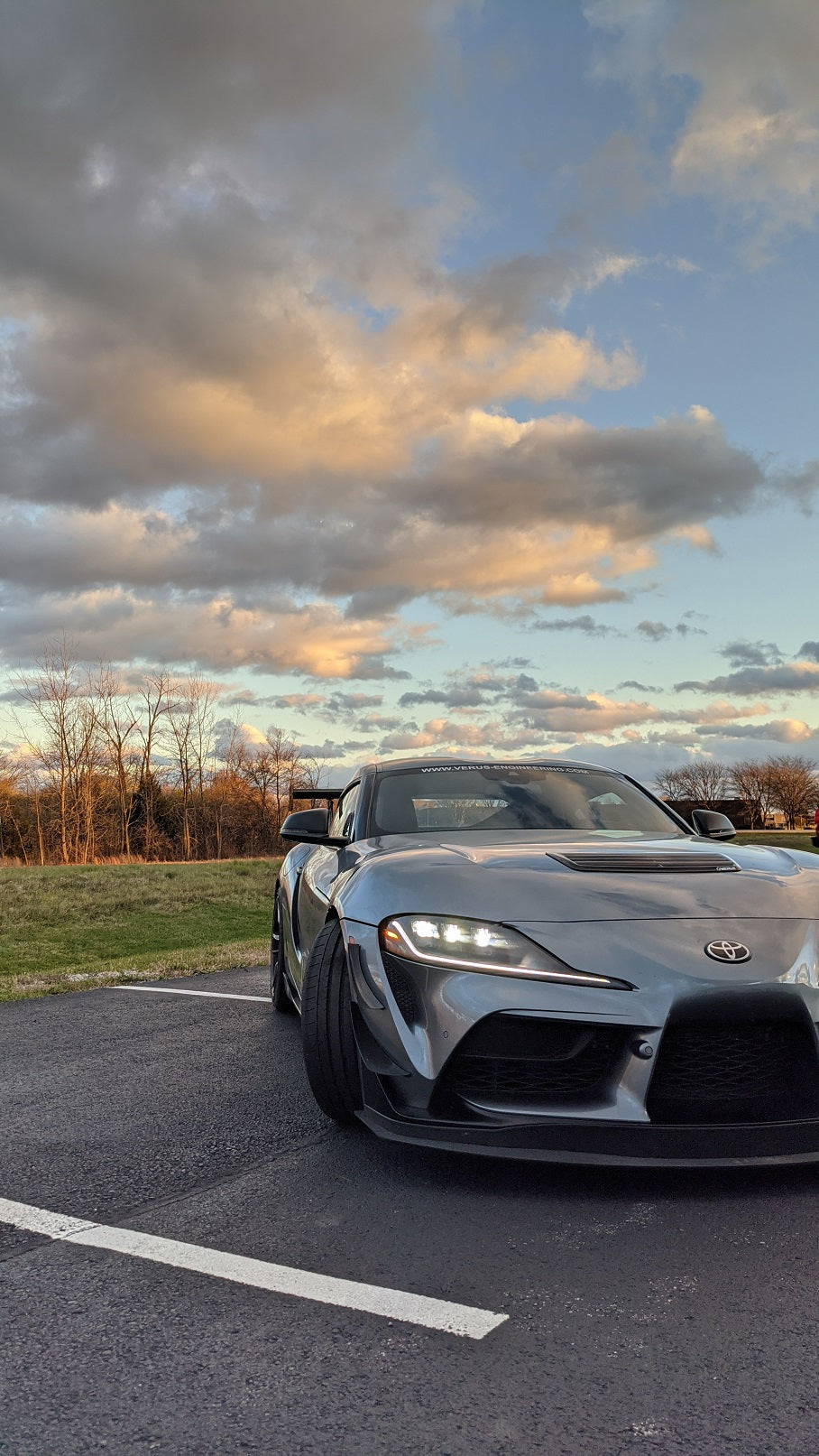 Carbon Hood Louver Kit - Mk5 Toyota Supra