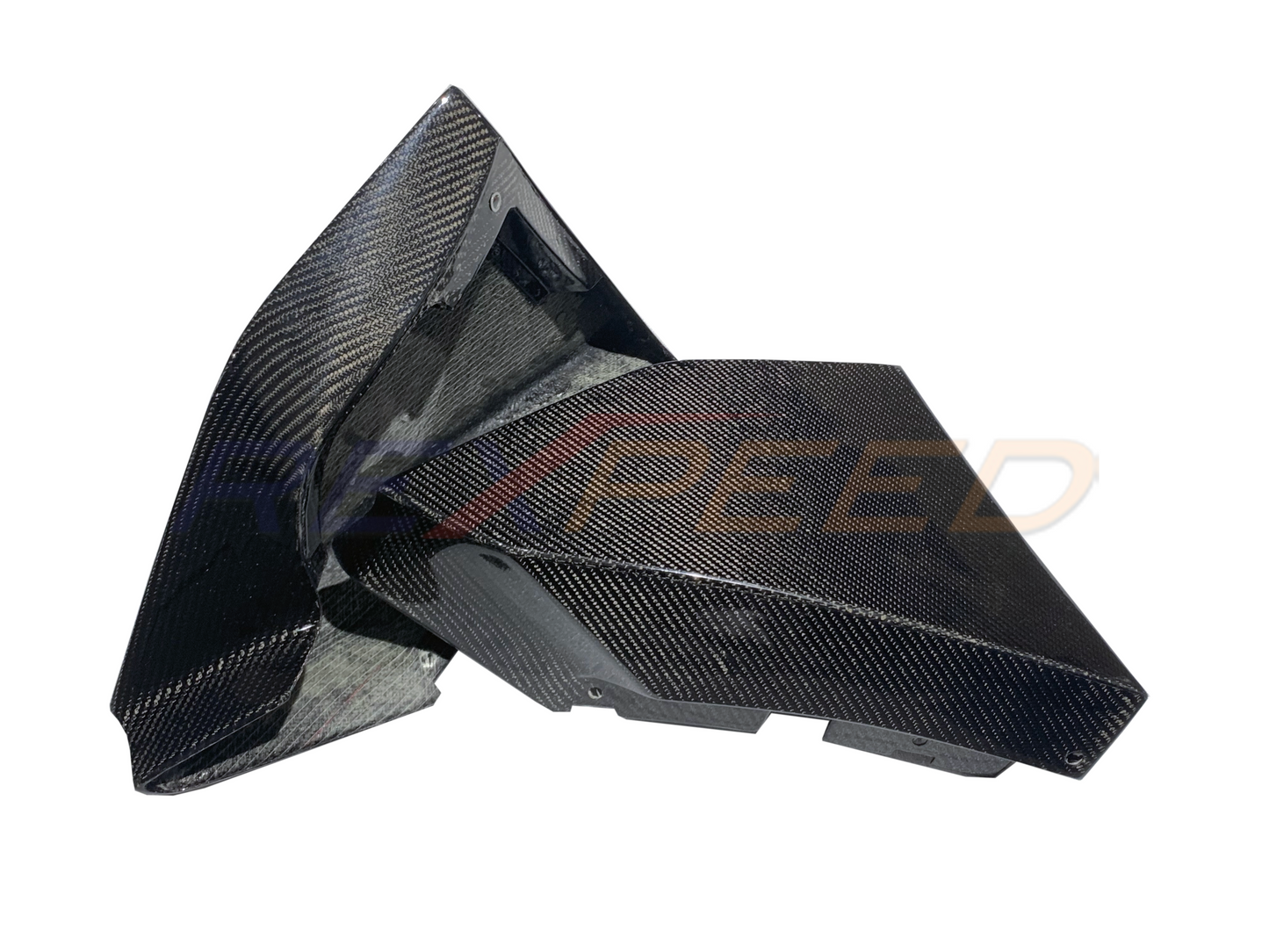 Supra GR 2020+ V1 Carbon Fiber/Forged Carbon Fiber Rear Bumper Side Spats