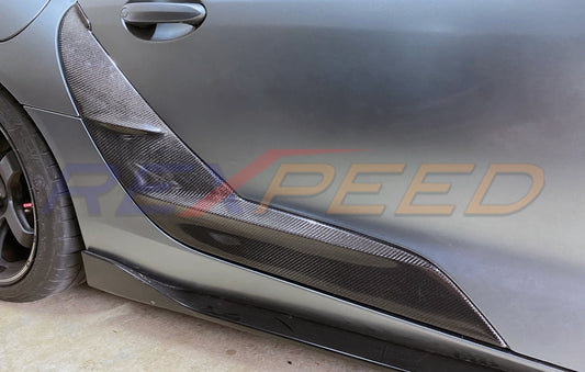 Supra GR 2020+ V1 Carbon Fiber / Forged Carbon Fiber Side Door Garnish