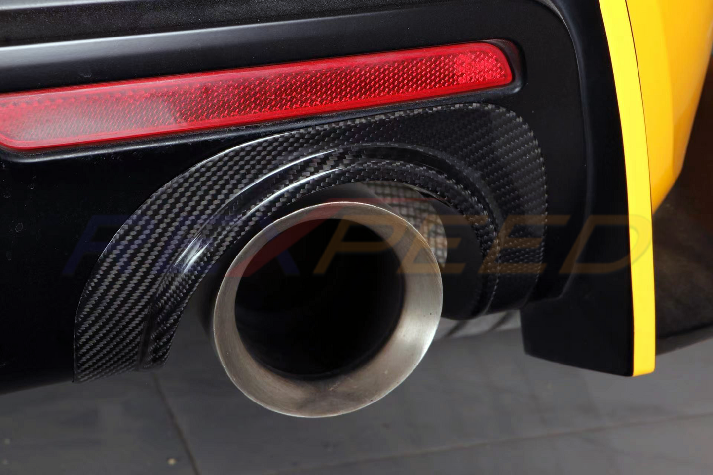 Supra GR 2020+ Dry Carbon Rear Bumper Exhaust Shield