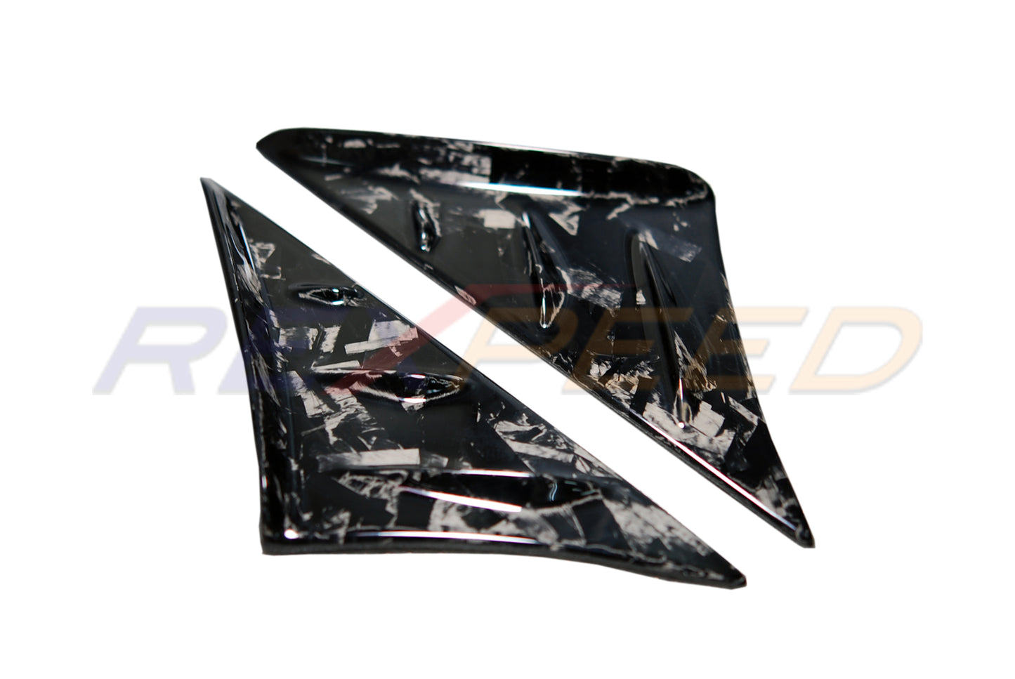 Supra GR 2020+ V1 Carbon Fiber/Forged Carbon Fiber Anti-Buffeting Wind Deflector-Gloss