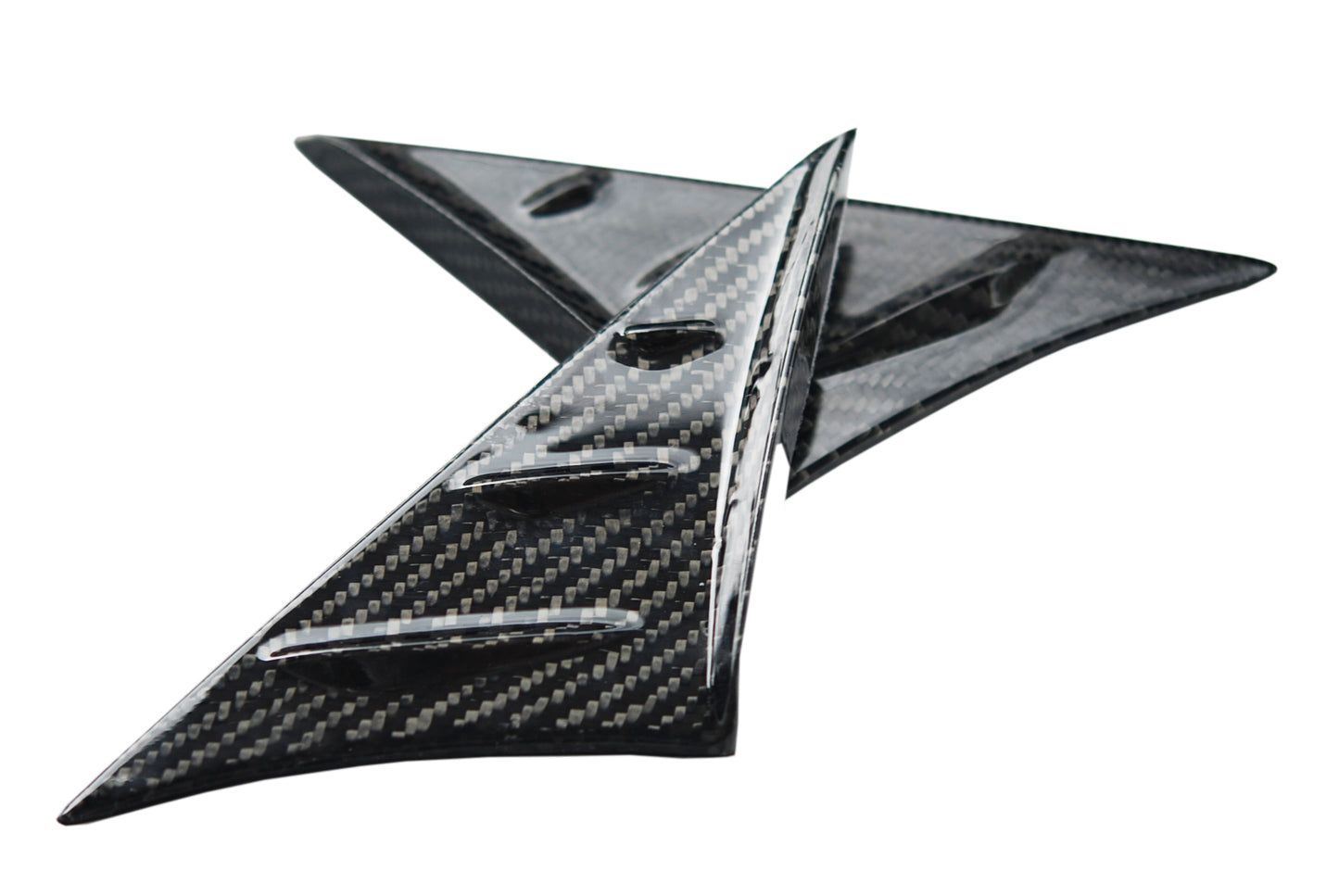 Supra GR 2020+ V1 Carbon Fiber/Forged Carbon Fiber Anti-Buffeting Wind Deflector-Gloss