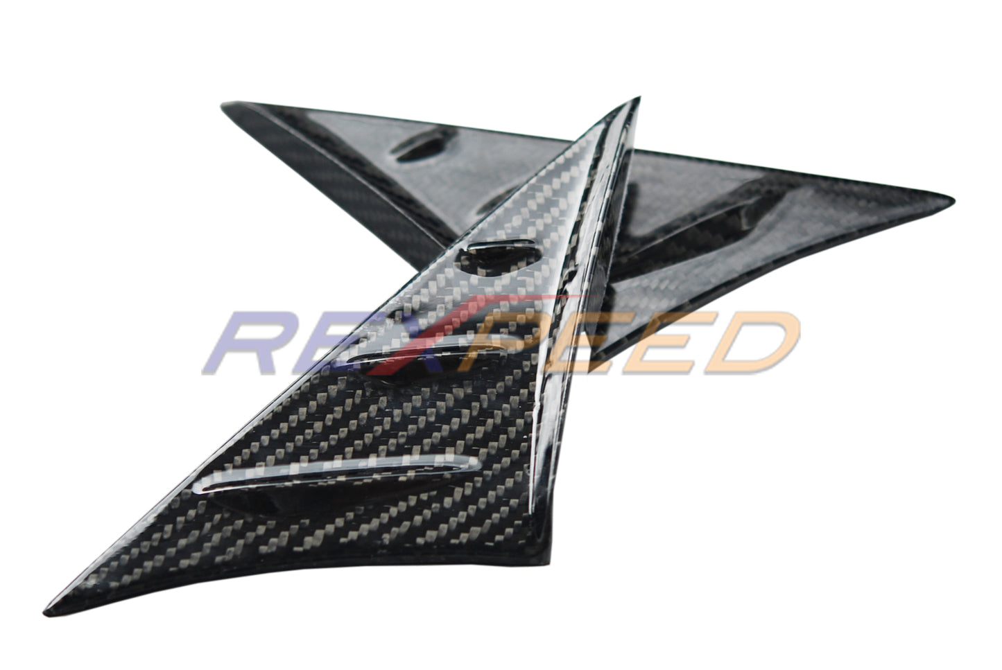 Supra GR 2020+ V1 Carbon Fiber/Forged Carbon Fiber Anti-Buffeting Wind Deflector-Gloss