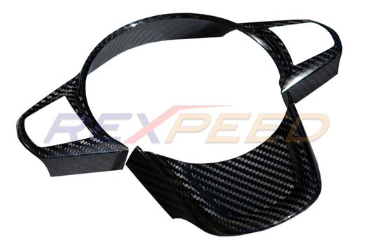 Supra GR 2020+ Dry Carbon Steering Wheel Cover