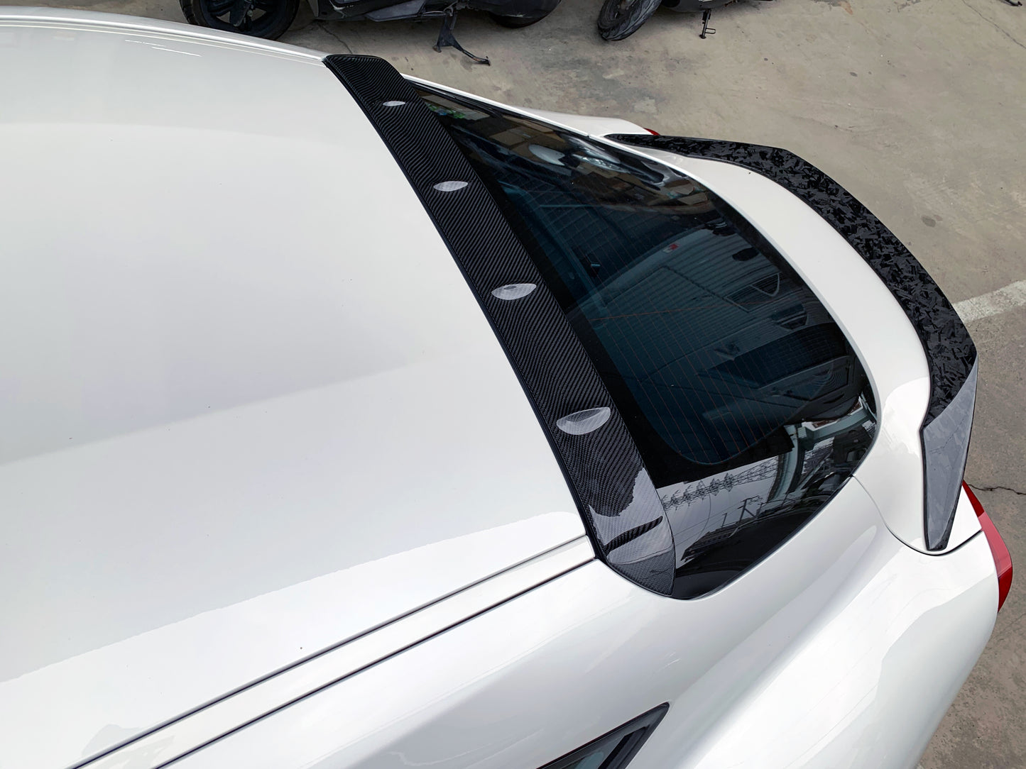 Supra GR 2020+ V3 Carbon Fiber / Forged CF Roof Spoiler-Gloss/Matte