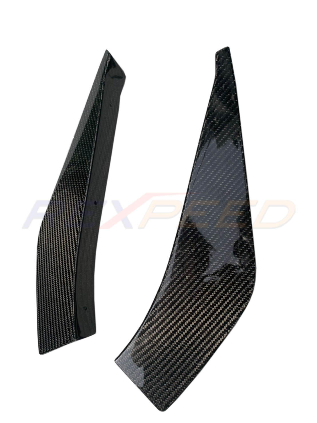 Supra GR 2020+ V5 Carbon Fiber/Forged Front Canards-Gloss/Matte