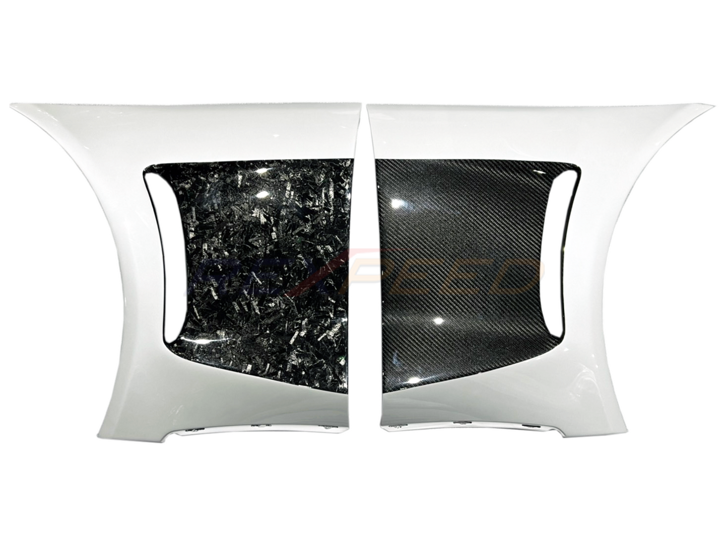 Supra GR 2020+ V2 Paint + Carbon/Forged Carbon Front Fender Duct Panel-Gloss/Matte