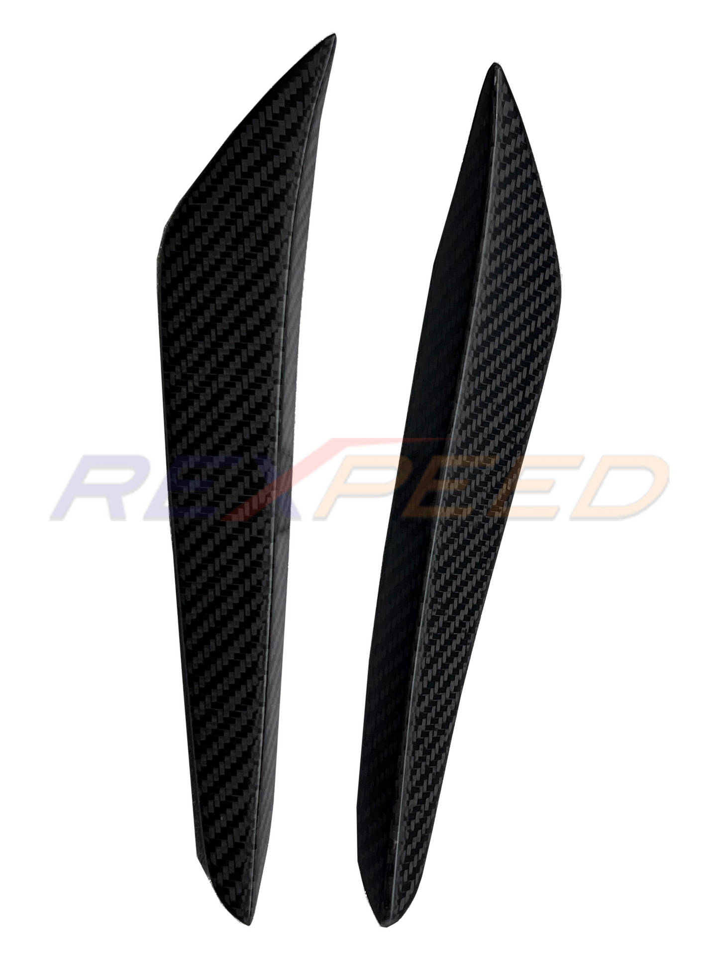 Supra GR 2020+ V2 Carbon Fiber/Forged Carbon Front Canards-Gloss/Matte