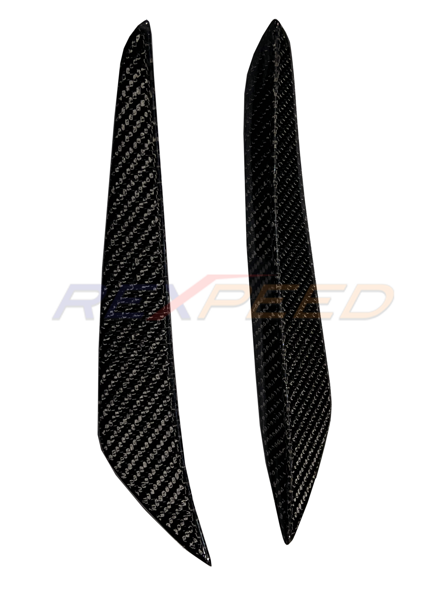 Supra GR 2020+ V2 Carbon Fiber/Forged Carbon Front Canards-Gloss/Matte