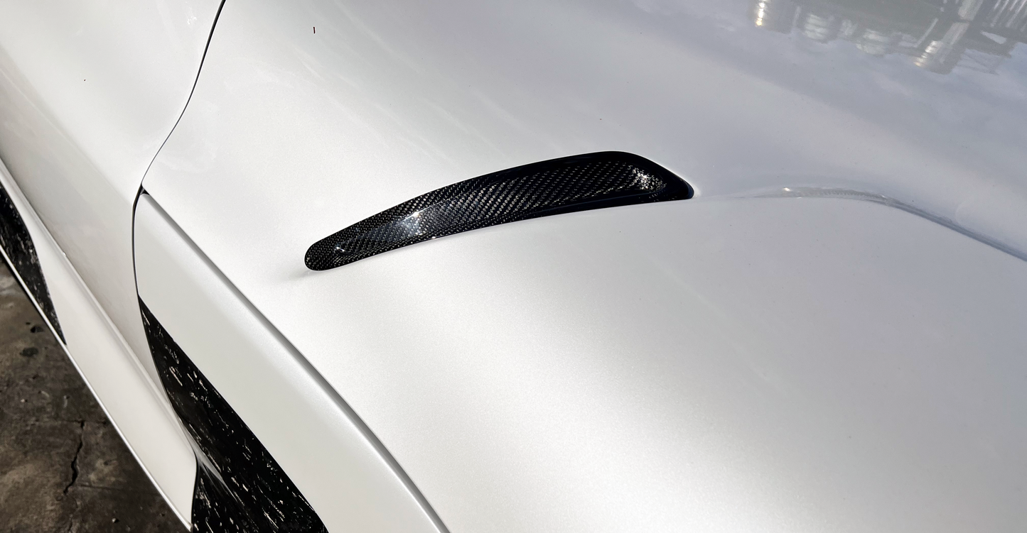 Supra GR 2020+ Dry Carbon Hood Vent Covers-Gloss/Matte