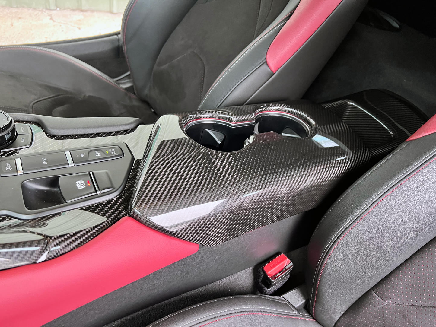 Supra GR 2020+ Dry Carbon Armrest Cover-Gloss/Matte