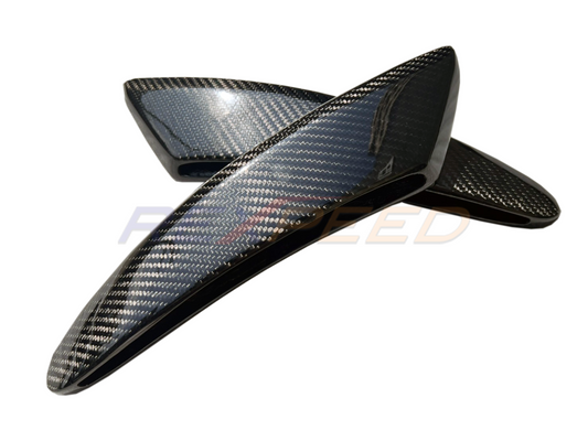 Supra GR 2020+ V2 Carbon Fiber Bonnet Ducts Replacement-Gloss/Matte