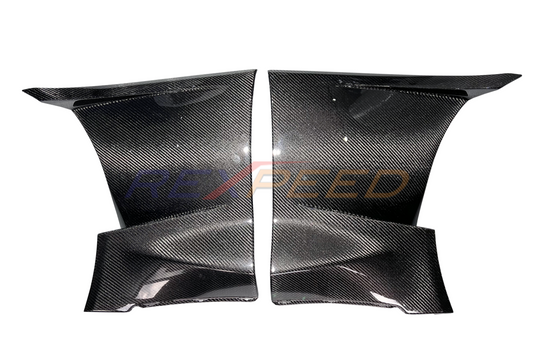 Supra GR 2020+ V6 Carbon Fiber/Forged Carbon Fiber Front Fender Duct Panel-Gloss/Matte