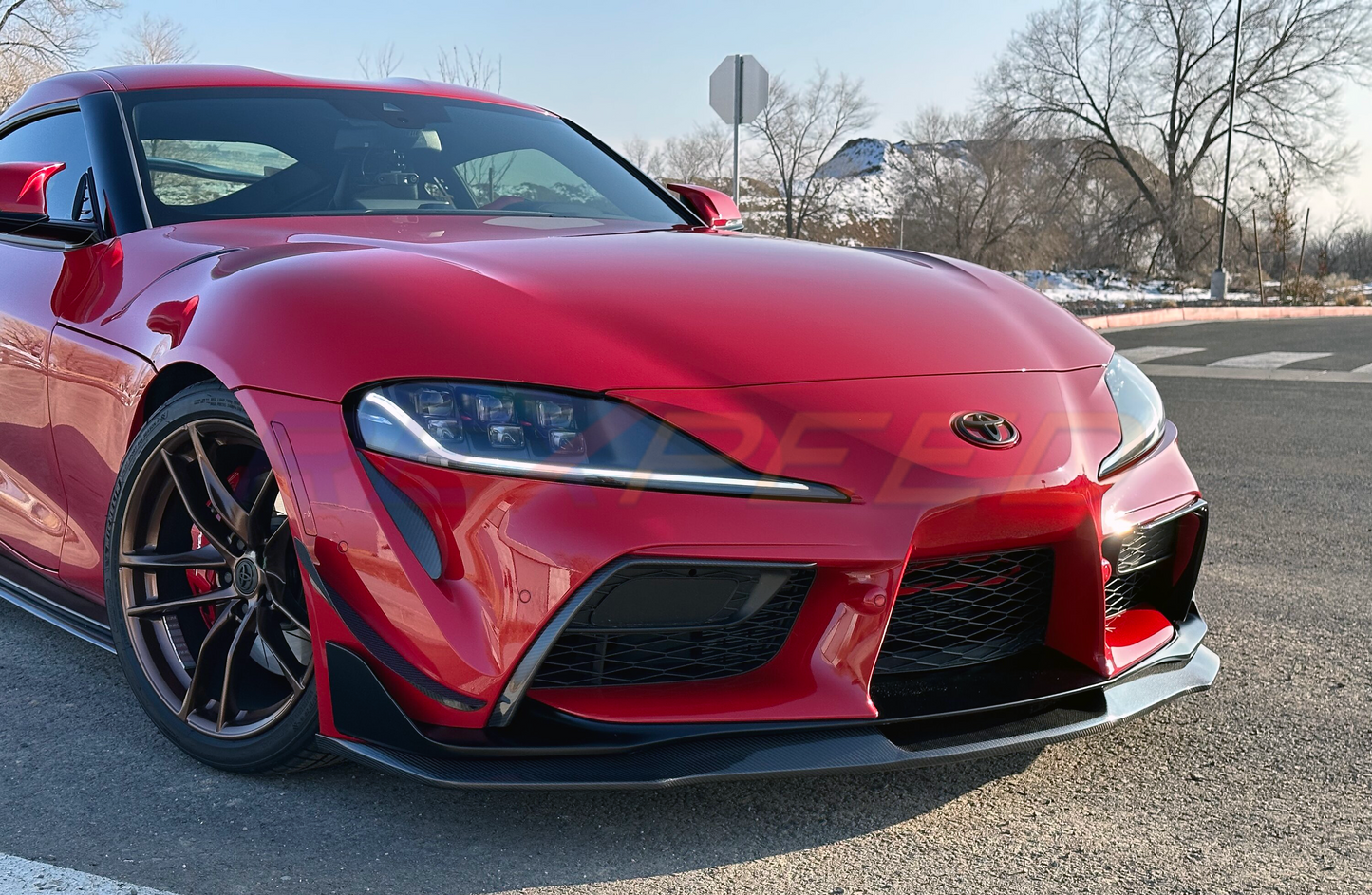 Supra GR 2020+ V7 Carbon Fiber Splitter