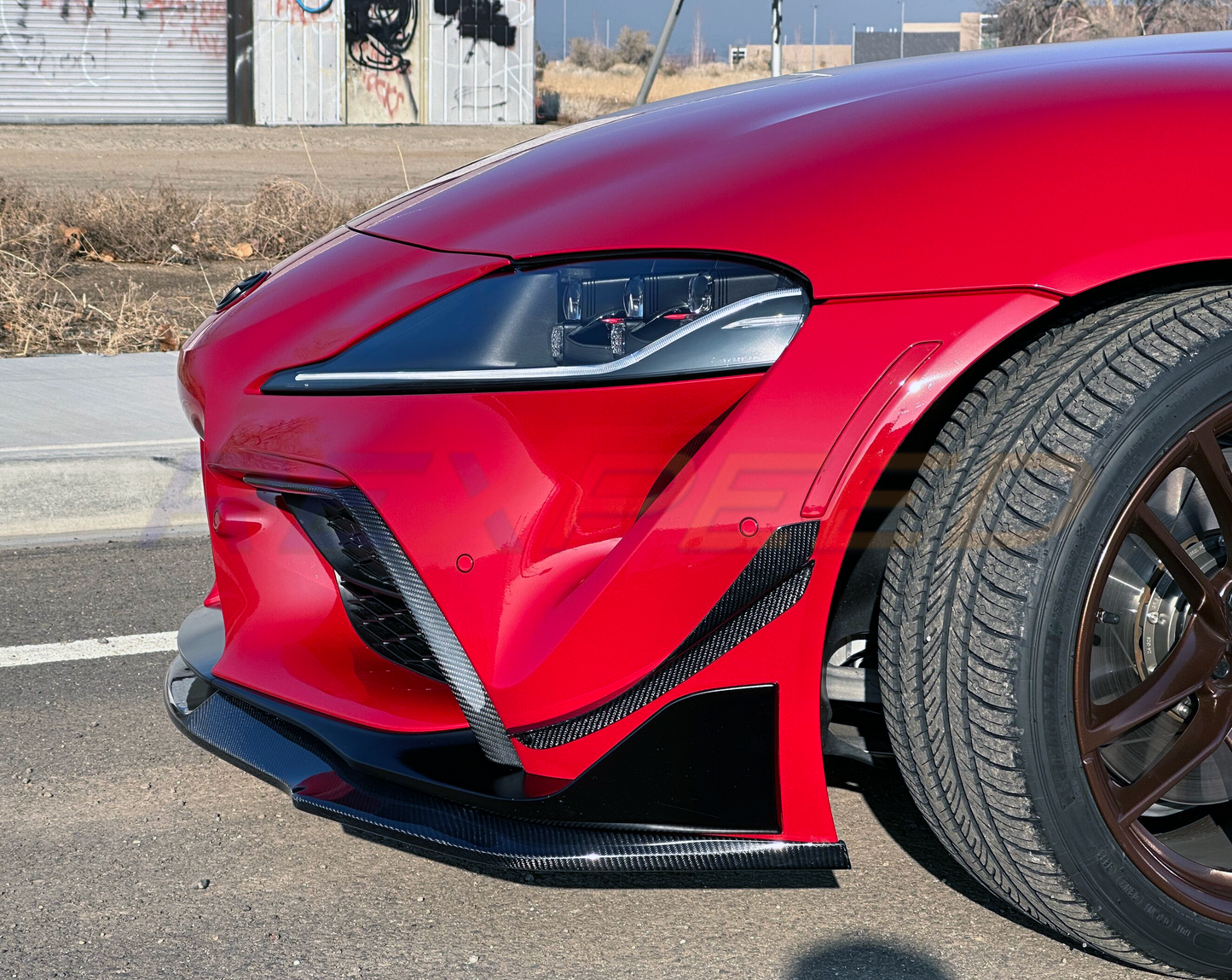 Supra GR 2020+ V7 Carbon Fiber Splitter