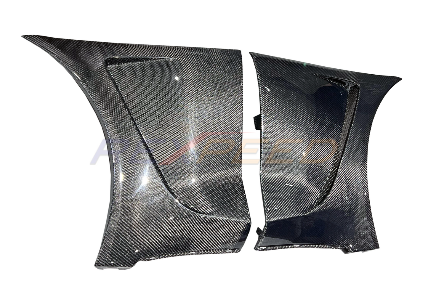 Supra 2020+ V7 Carbon Fiber/Forged Carbon Fiber Front Fender Duct Panel-Gloss/Matte