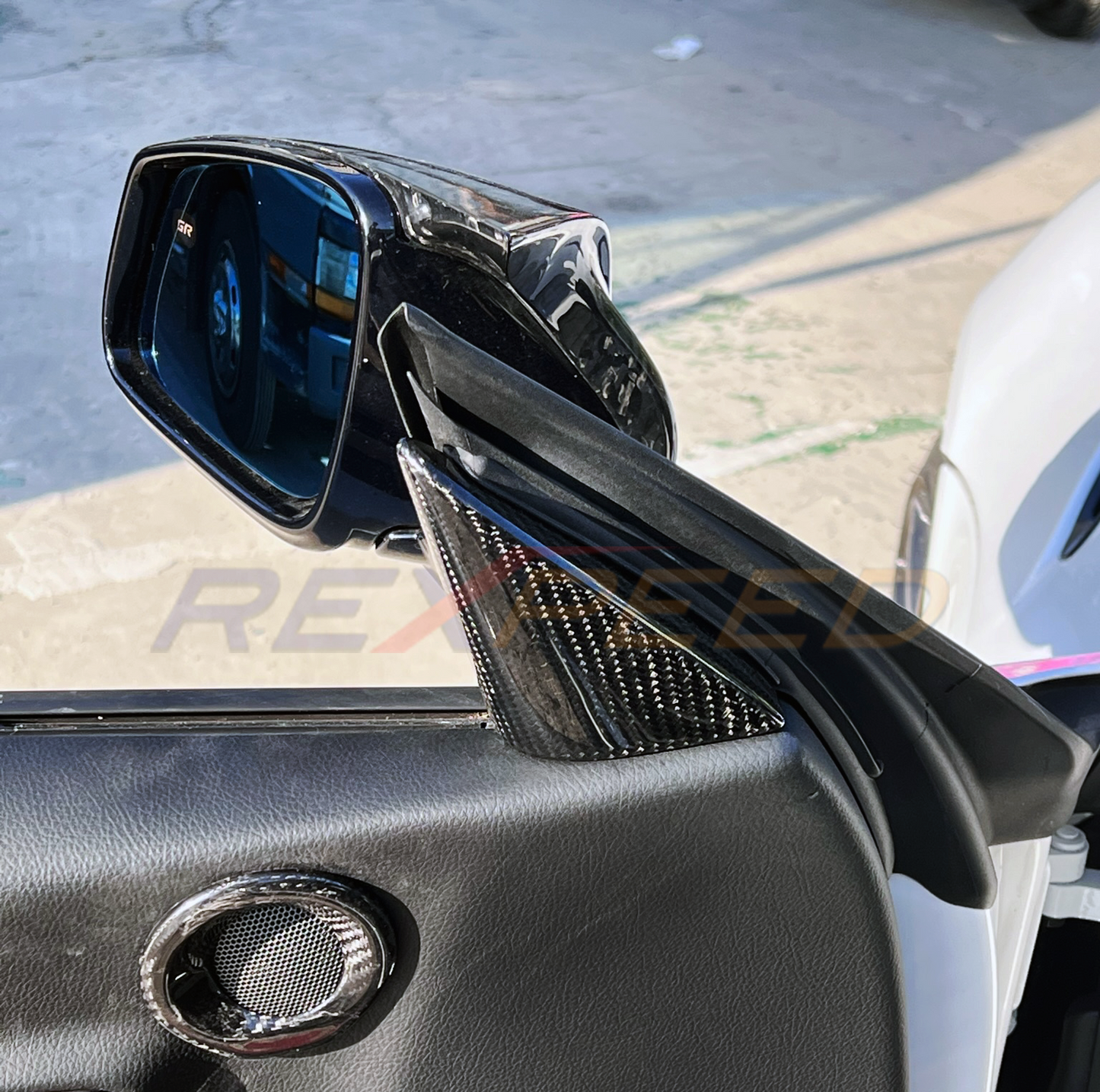 Supra GR 2020+ Carbon Fiber Interior Door/Mirror Trim-Gloss/Matte