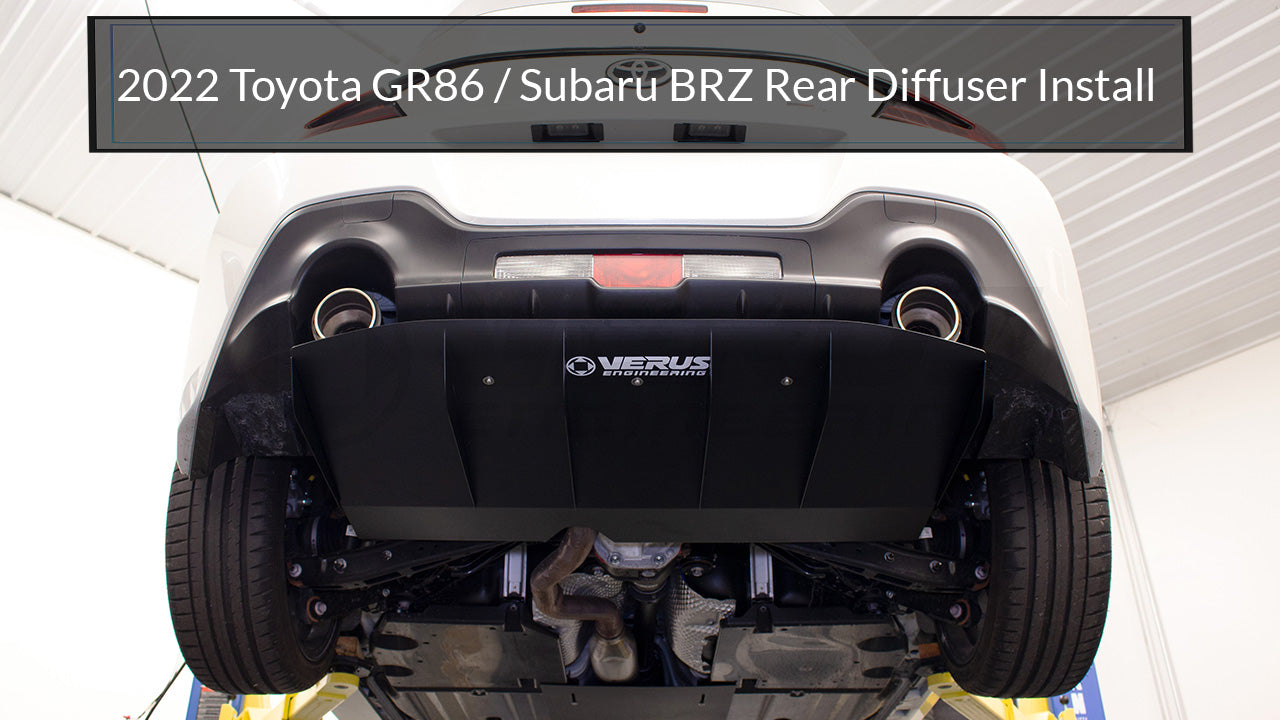 Rear Diffuser - Toyota GR86/Subaru BRZ